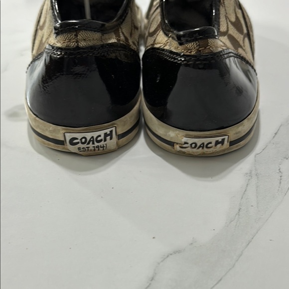 Coach Brown and Black Sneakers - Picture 3 of 5